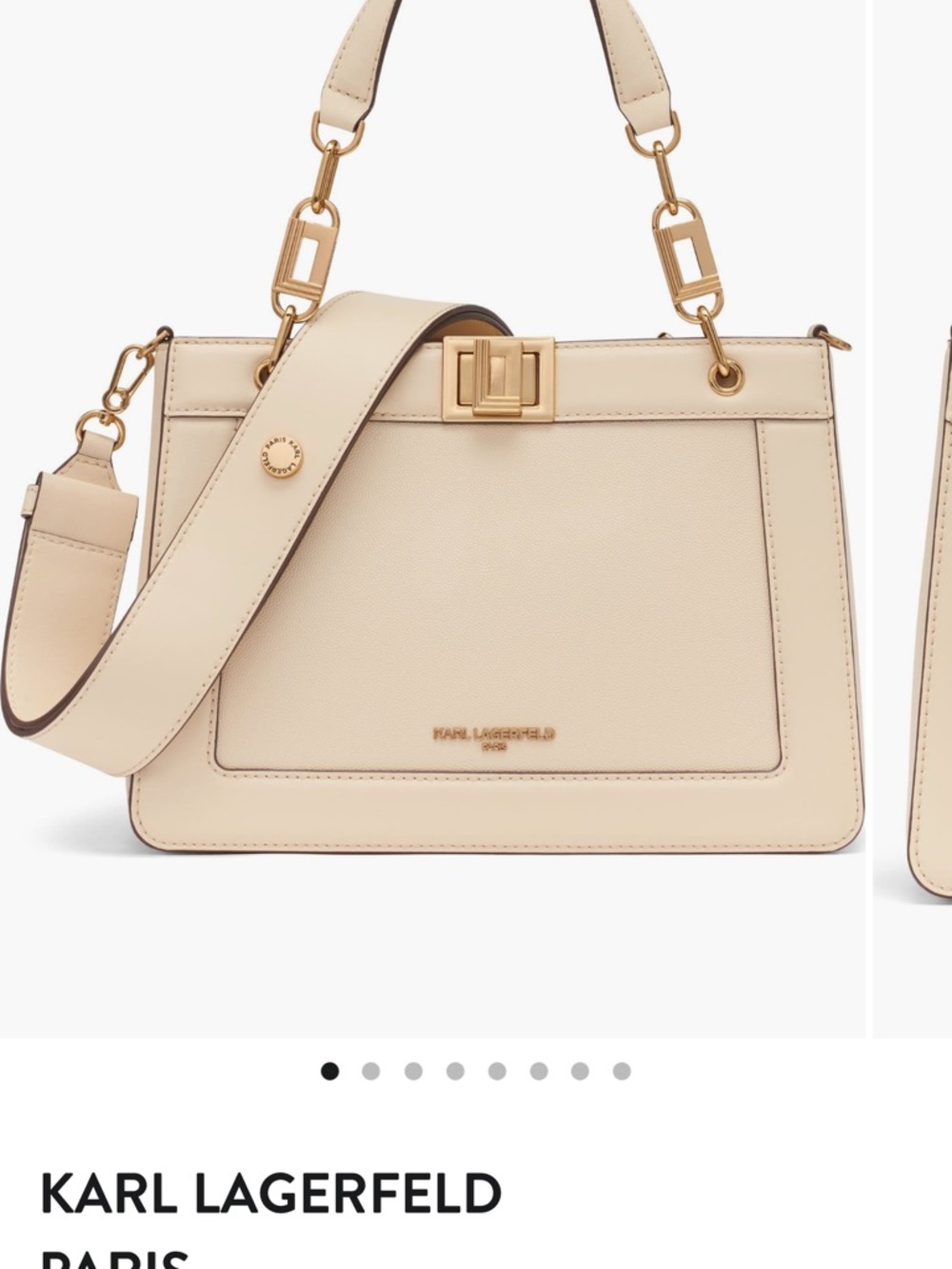 Karl Lagerfeld Ivette Bag Tote Leather - Picture 7 of 10